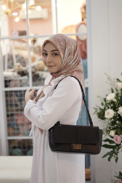 Koyu Hijab Bag Croco Deana Hot Sale