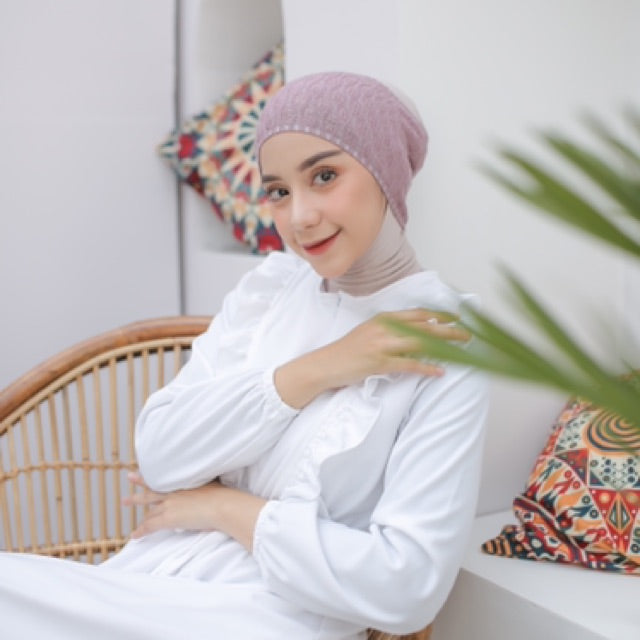 Koyu Hijab Iner Big Fiber Plain Premium 303