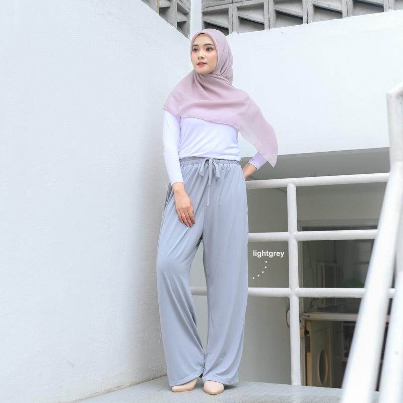 Koyu Hijab Celana Kulot Jersey Premium Daisy Daily
