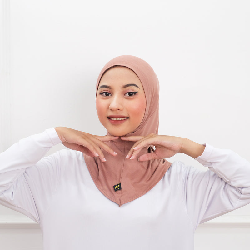 Koyu Hijab Iner Cottray Ninja Karlina