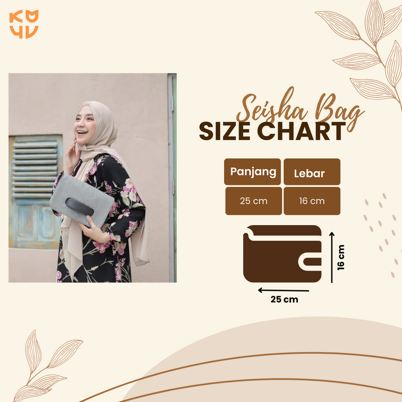 Koyu Hijab Bag Seisha Best Seller