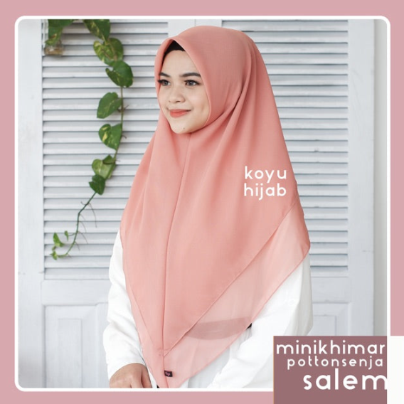 Koyu Hijab Mini Khimar Senja