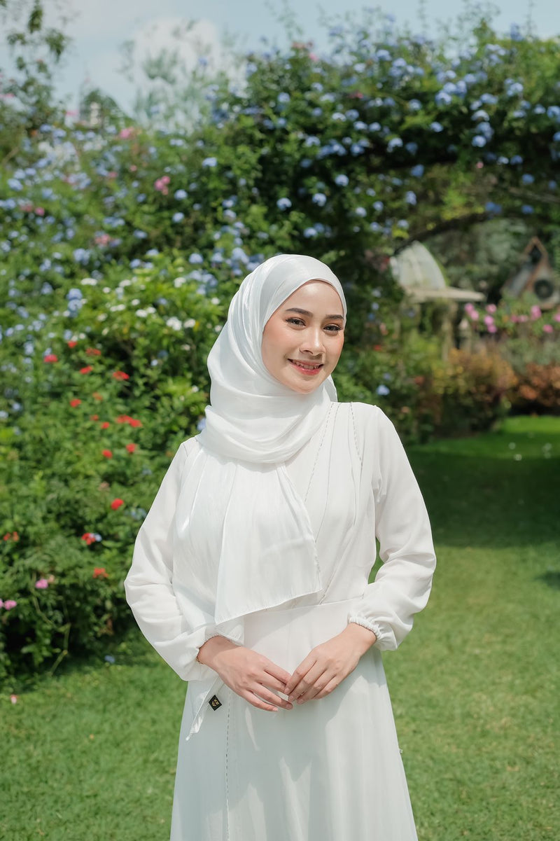 Koyu Hijab Pashmina Shimmer Rose