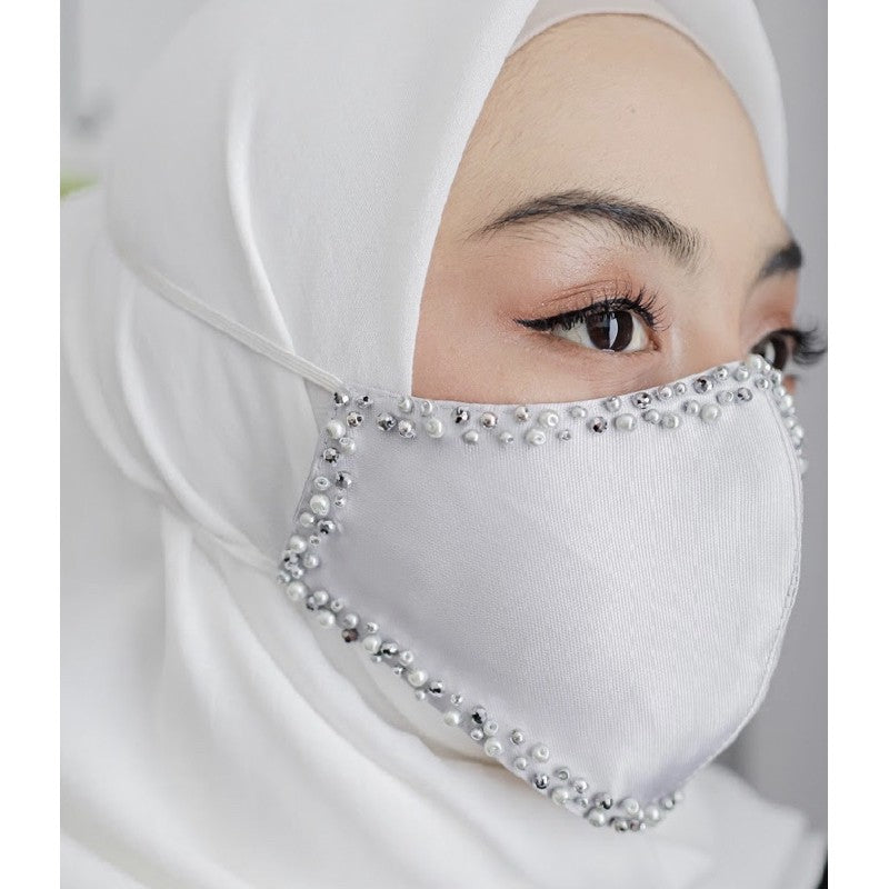 Koyu Hijab Masker Kode Luxury Aqila Best Seller