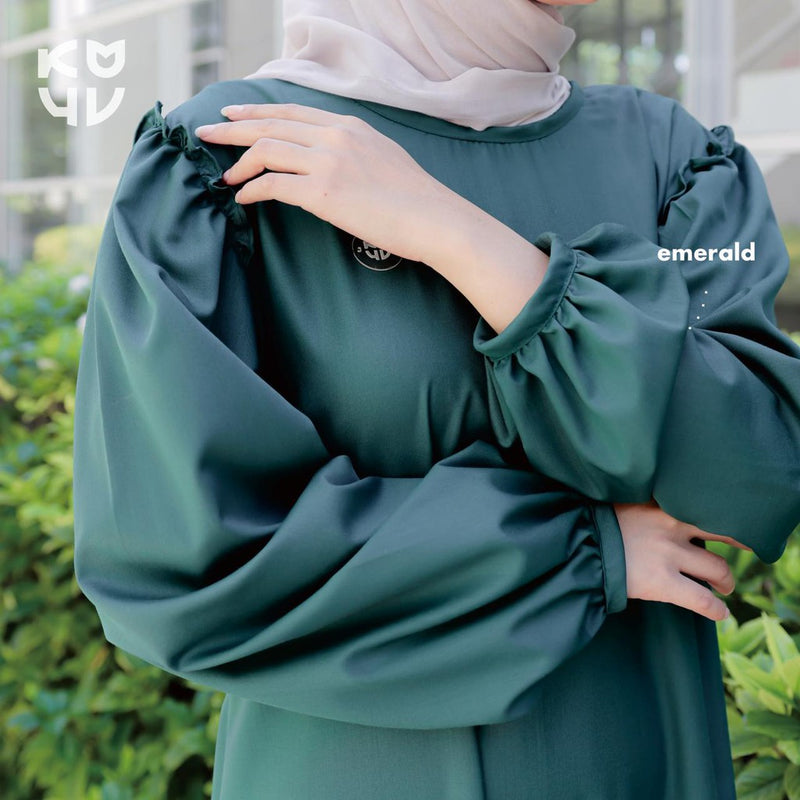 Koyu Hijab Firly Dress Koyu X Keio