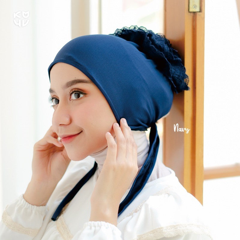 Koyu Hijab Inner Cepol Adem