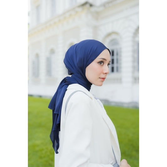 Koyu Hijab Pasmina Premium Cradenzia Silk
