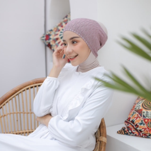 Koyu Hijab Iner Big Fiber Plain Premium 303