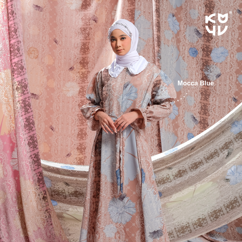 Koyu Hijab Gamis Katrina Maxy Dress lux