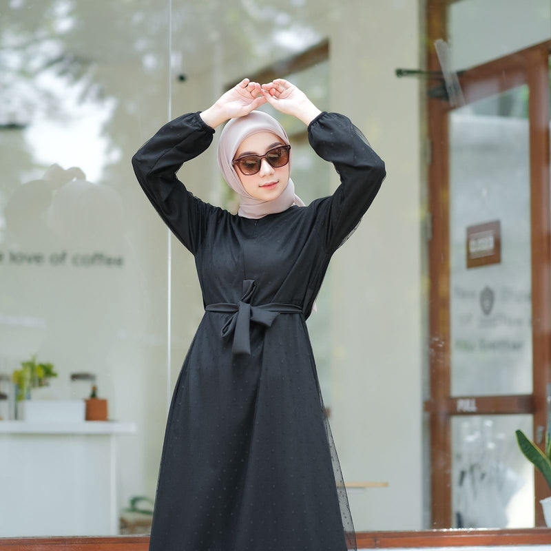 Koyu Hijab Dress Lace Premium Amaira