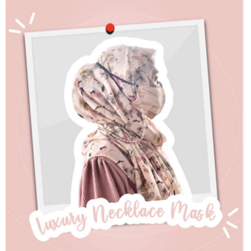 Koyu Hijab Luxury Neclace Mask