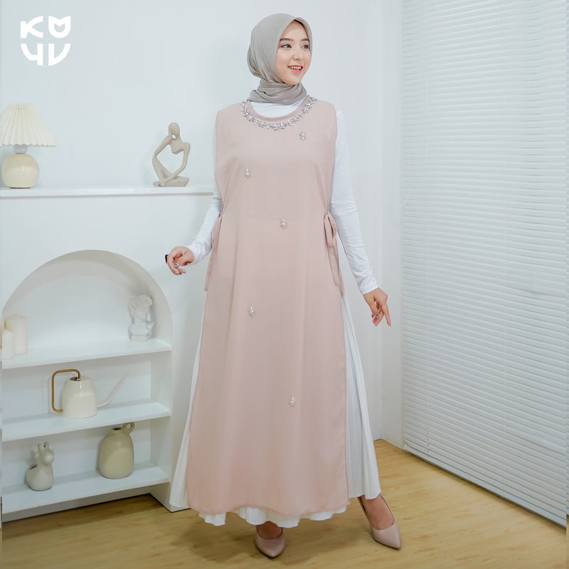 Koyu Hijab Ellesa Luxury Premium Long Outer