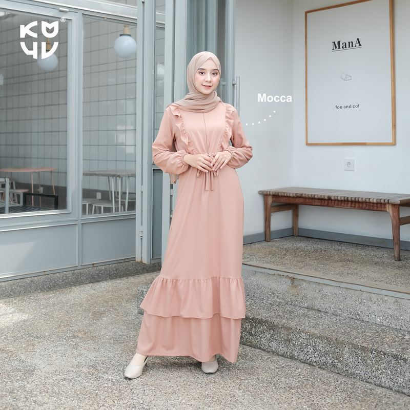 Koyu Hijab Cela Dress