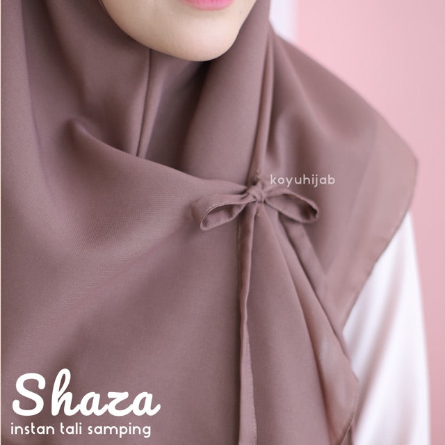 Koyu Hijab Instan Shaza (Tali Pinggir) 100ribu/4pc