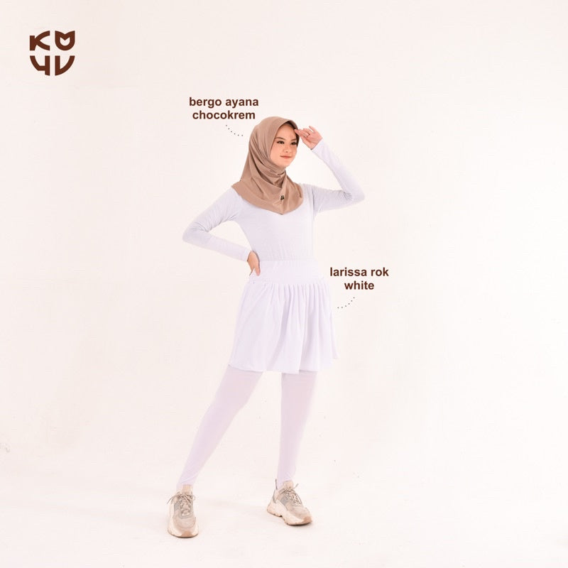 Koyu Hijab Rok Sporty Larissa New Product