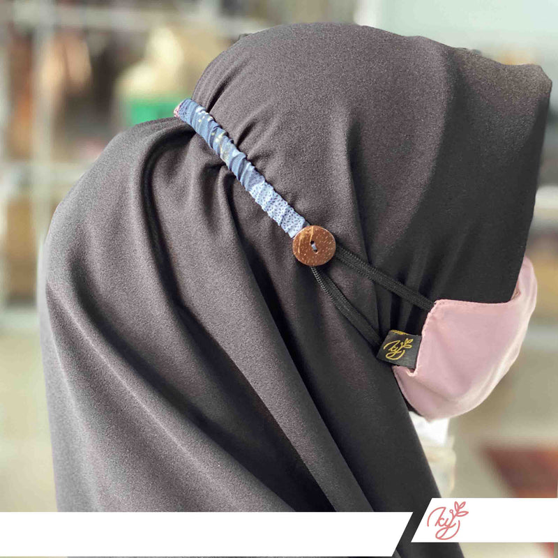 Koyu Hijab Connector Kain Masker Murah Best Seller