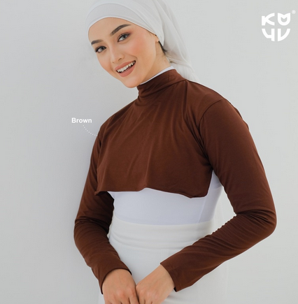 Koyu Hijab Lula Manset Combinasi Jumbo