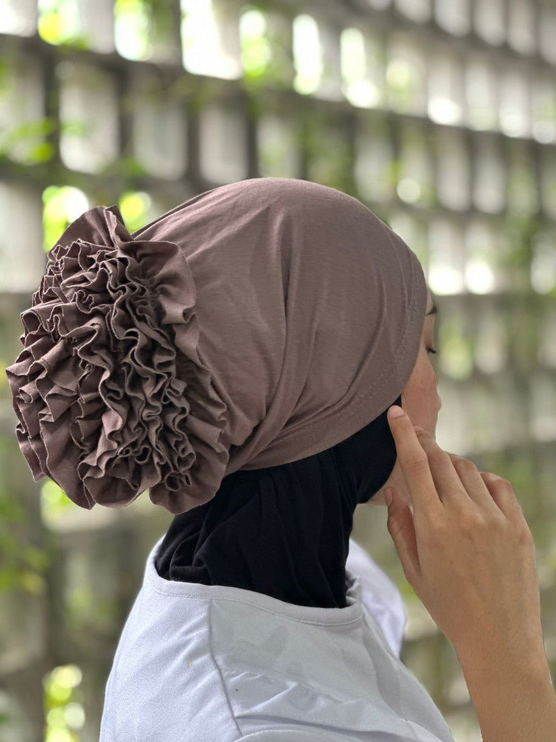 Koyu Hijab Iner Cottray Cepol