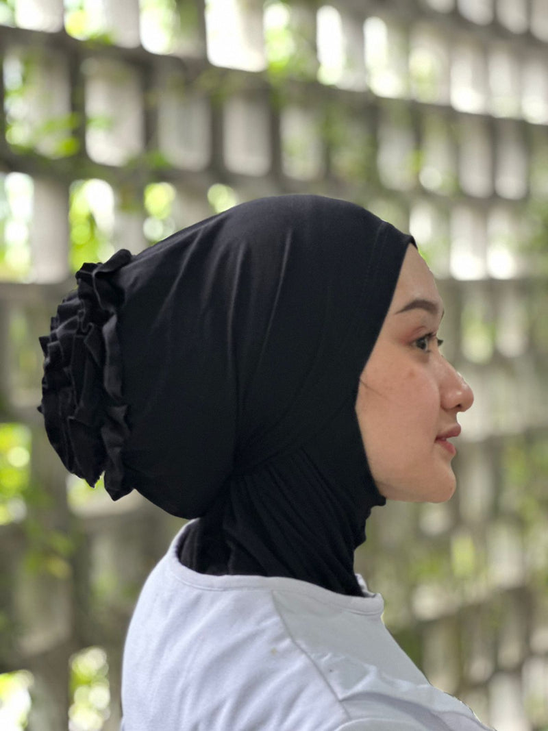 Koyu Hijab Iner Cepol Cotray NEW