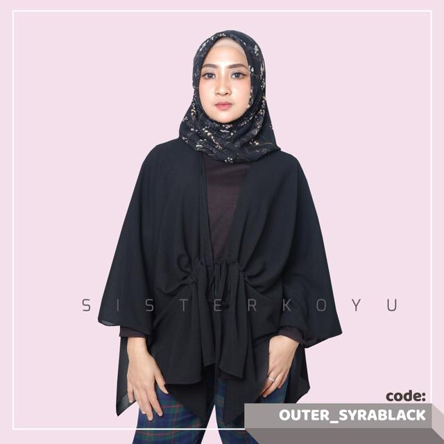 Koyu Hijab Outer MyA & Syra